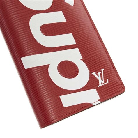 louis vuitton brazza wallet supreme